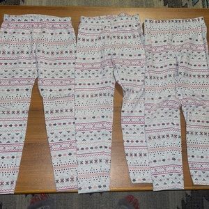 Soft fleece leggings